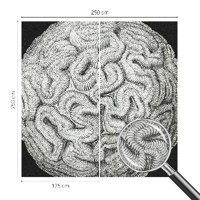 Modern fotótapéta Gömb alakú szerkezet