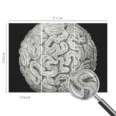 Modern fotótapéta Gömb alakú szerkezet