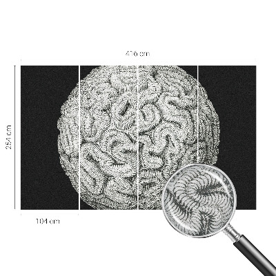 Modern fotótapéta Gömb alakú szerkezet