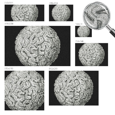 Modern fotótapéta Gömb alakú szerkezet
