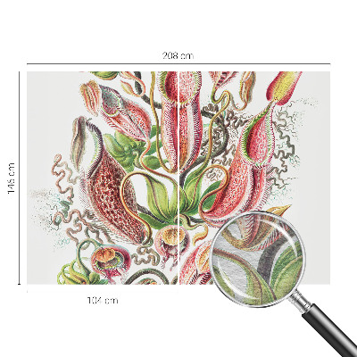 Dekoratív fotótapéta nappaliba Növény részletei