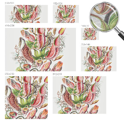 Dekoratív fotótapéta nappaliba Növény részletei