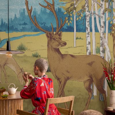 Vlies fotótapéta falra Erdő harmóniája