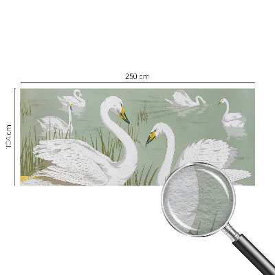 Flíz fotótapéta Hattyúk tava