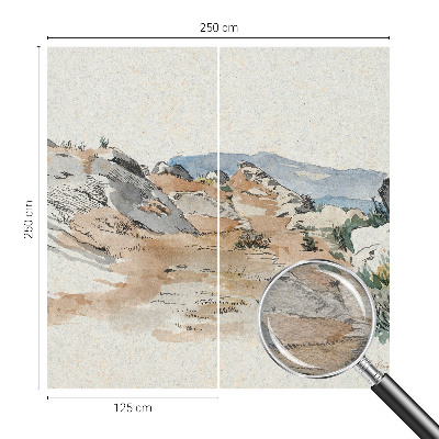 Fotótapéta méretre hálószobába Szikla táj