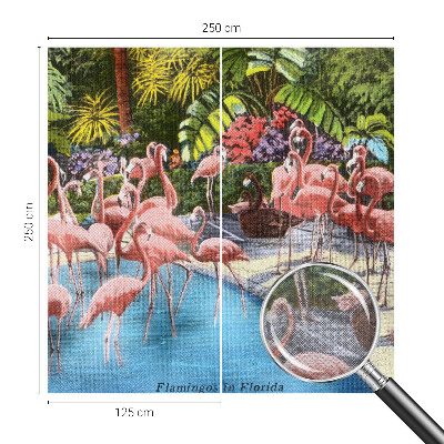 Fotótapéta méretre nappaliba Egzotikus jelenet