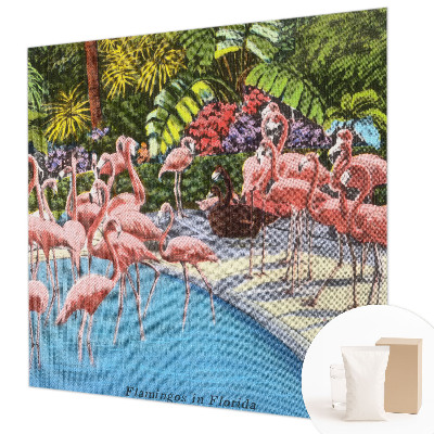 Fotótapéta méretre nappaliba Egzotikus jelenet