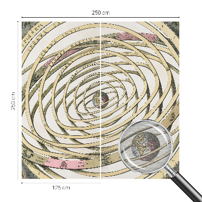 Fotótapéta méretre Kozmikus spirál