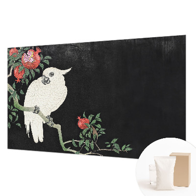 Modern fotótapéta méretre Gránátalma papagáj