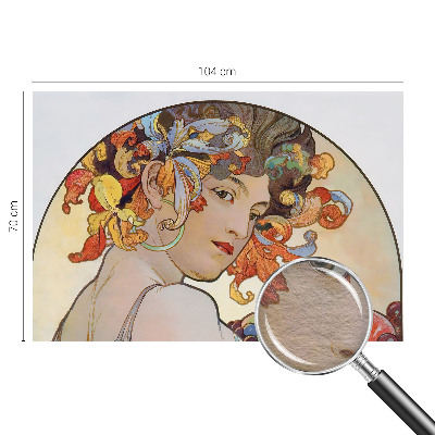 Vlies fotótapéta Színes szecesszió