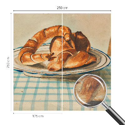 Vlies fotótapéta hálószobába Konyhai pékáruk