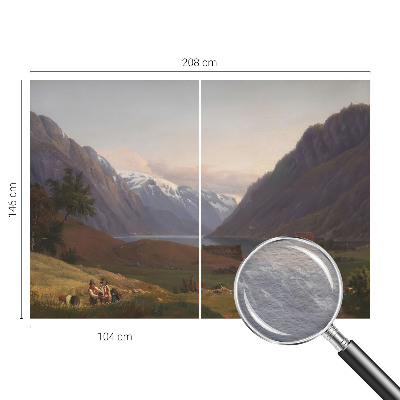 Nyomtatott vlies fotótapéta Hegyi panoráma