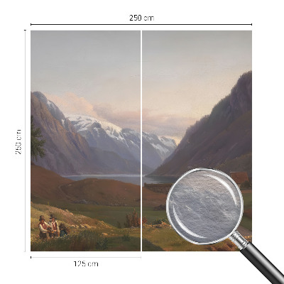 Nyomtatott vlies fotótapéta Hegyi panoráma