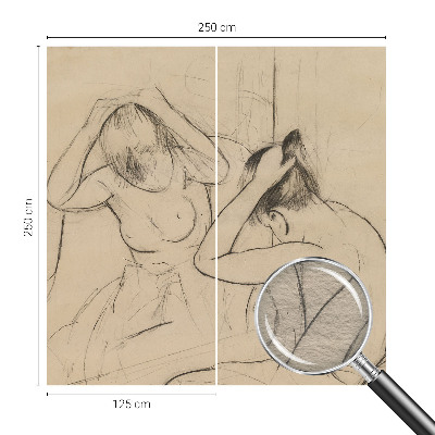 Fotótapéta hálószobába Művészi elegancia