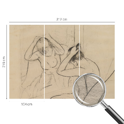 Fotótapéta hálószobába Művészi elegancia