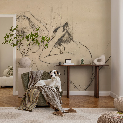 Fotótapéta hálószobába Művészi elegancia