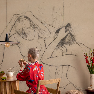 Fotótapéta hálószobába Művészi elegancia