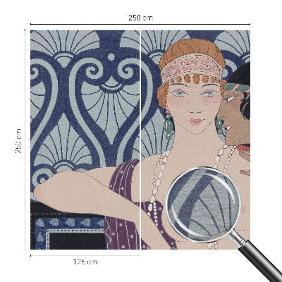 Fotótapéta méretre nappaliba Művészpár