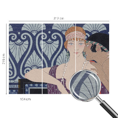 Fotótapéta méretre nappaliba Művészpár