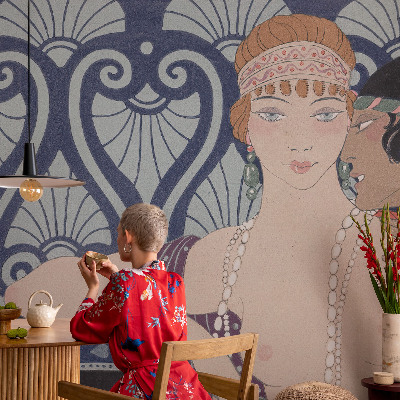 Fotótapéta méretre nappaliba Művészpár