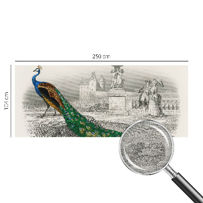 Nyomtatott vlies fotótapéta Színes tollak