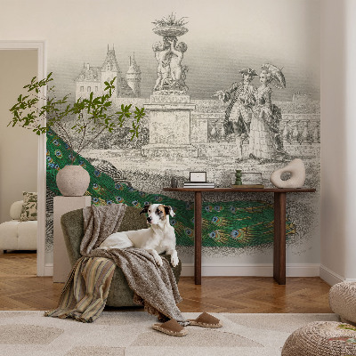 Nyomtatott vlies fotótapéta Színes tollak