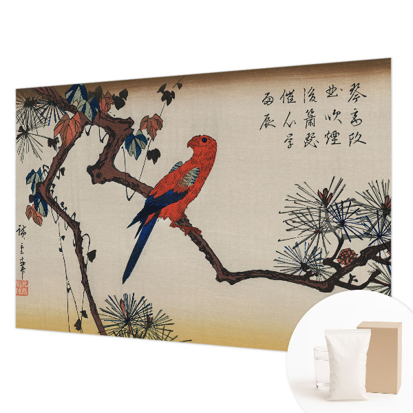 Fotótapéta Egy madár egy ágon