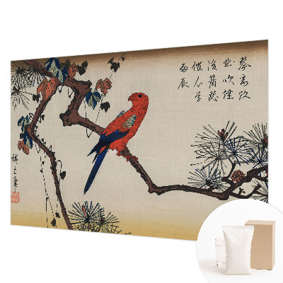 Fotótapéta Egy madár egy ágon