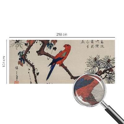 Fotótapéta Egy madár egy ágon