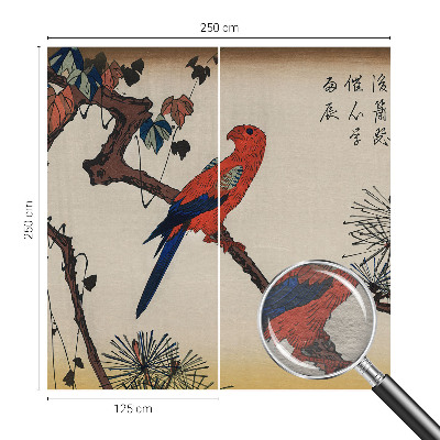 Fotótapéta Egy madár egy ágon