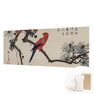 Fotótapéta Egy madár egy ágon