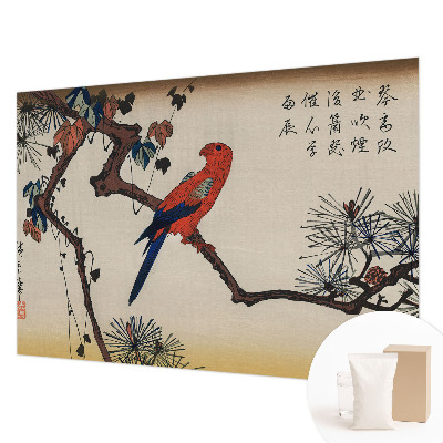 Fotótapéta Egy madár egy ágon