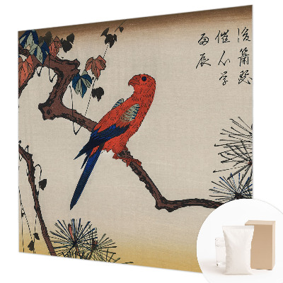 Fotótapéta Egy madár egy ágon