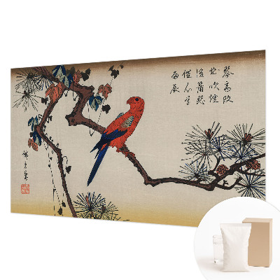 Fotótapéta Egy madár egy ágon