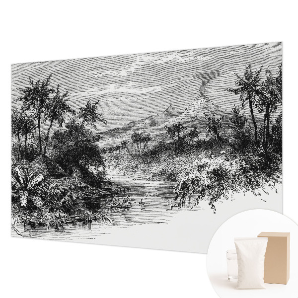 Poszter tapéta Egzotikus panoráma