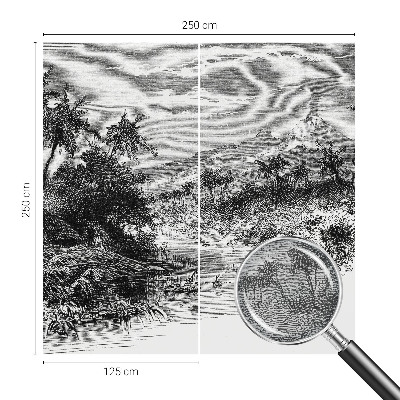 Poszter tapéta Egzotikus panoráma