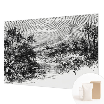 Poszter tapéta Egzotikus panoráma