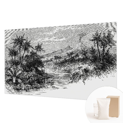 Poszter tapéta Egzotikus panoráma