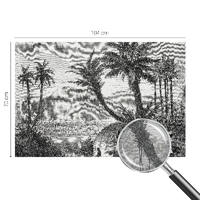 Poszter tapéta falra Trópusi oázis