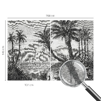 Poszter tapéta falra Trópusi oázis