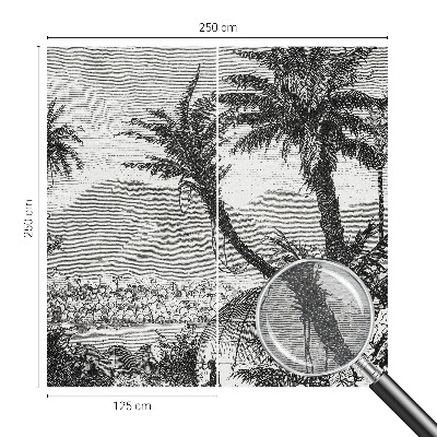 Poszter tapéta falra Trópusi oázis