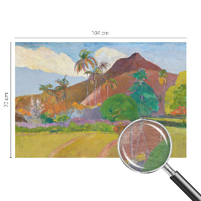 Fotótapéta hálószobába Egzotikus természet