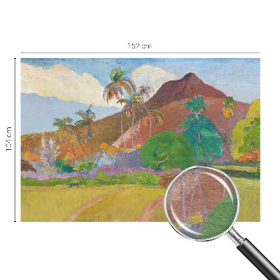 Fotótapéta hálószobába Egzotikus természet