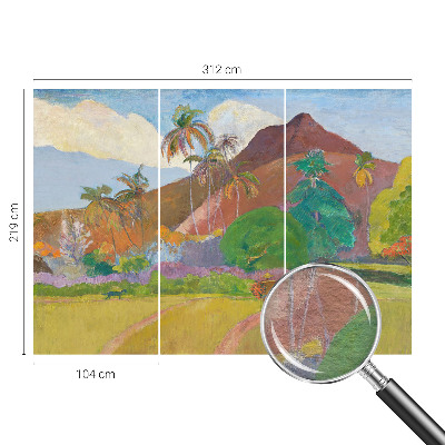 Fotótapéta hálószobába Egzotikus természet