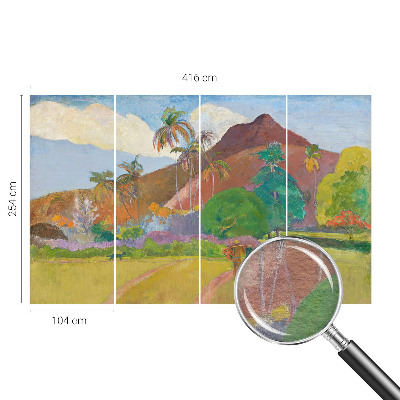 Fotótapéta hálószobába Egzotikus természet