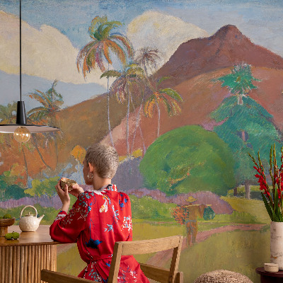 Fotótapéta hálószobába Egzotikus természet