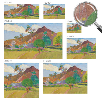 Fotótapéta hálószobába Egzotikus természet