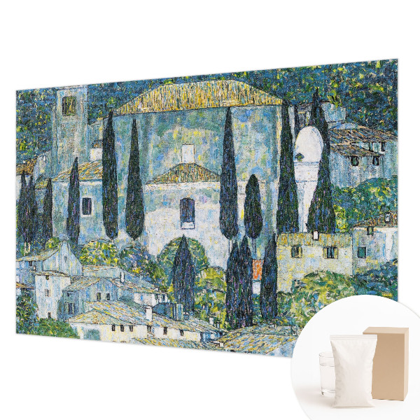 Fotótapéta nappaliba Ciprusházak