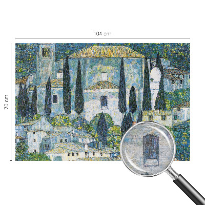 Fotótapéta nappaliba Ciprusházak