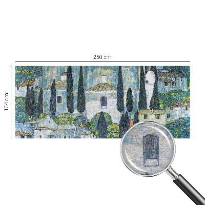 Fotótapéta nappaliba Ciprusházak